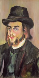 Erik Satien muotokuva (1866-1925), noin 1892